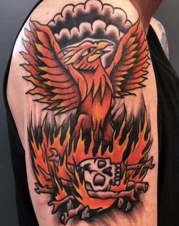 Gambar Burung Phoenix